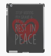 buffy - rest in peace iPad Case/Skin