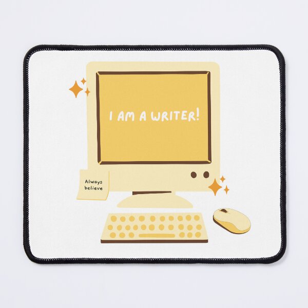 Item preview, I am a writer! Cute affirmation design for writers. designed and sold by CreativeStrand.