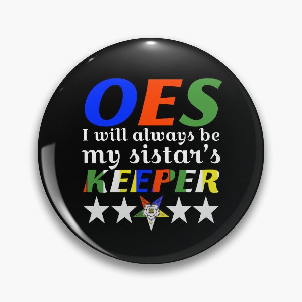 Item preview,   OES Order Of The Eastern Star Logo My Sistar's Keeper designed and sold by TopTeeShop.
