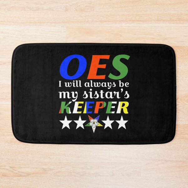 Item preview,   OES Order Of The Eastern Star Logo My Sistar's Keeper designed and sold by TopTeeShop.