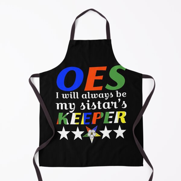 Item preview, OES Order Of The Eastern Star Logo My Sistar's Keeper designed and sold by TopTeeShop.