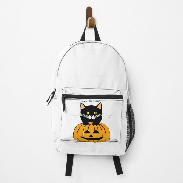Item preview, Happy halloween cat with her pumpkins designed and sold by Smartchitect.