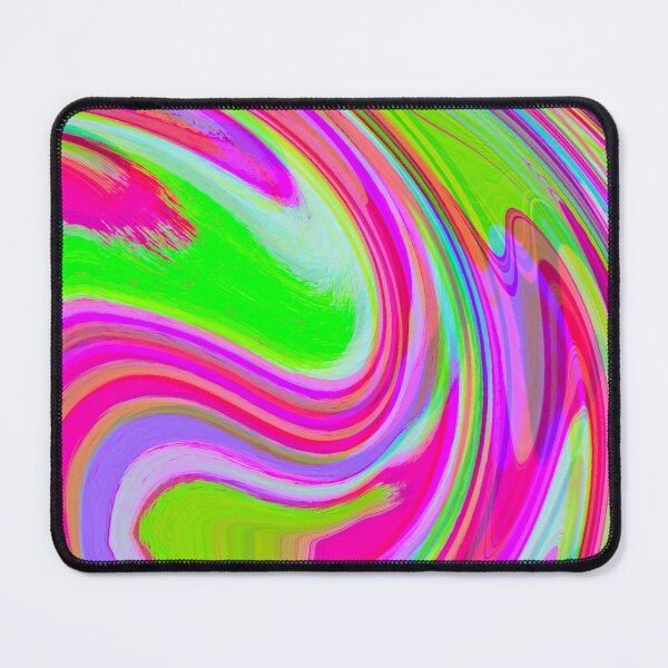 Item preview, Rainbow, Neon Pink, Neon Green, Neon Tones and Pink Tones Multicolor Neon Marble Pattern Design designed and sold by theprintedclub.