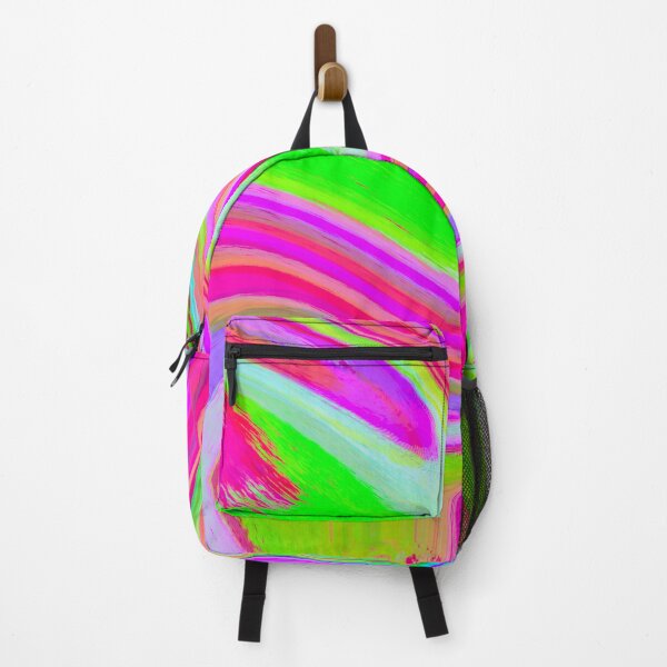 Item preview, Rainbow, Neon Pink, Neon Green, Neon Tones and Pink Tones Multicolor Neon Marble Pattern Design designed and sold by theprintedclub.