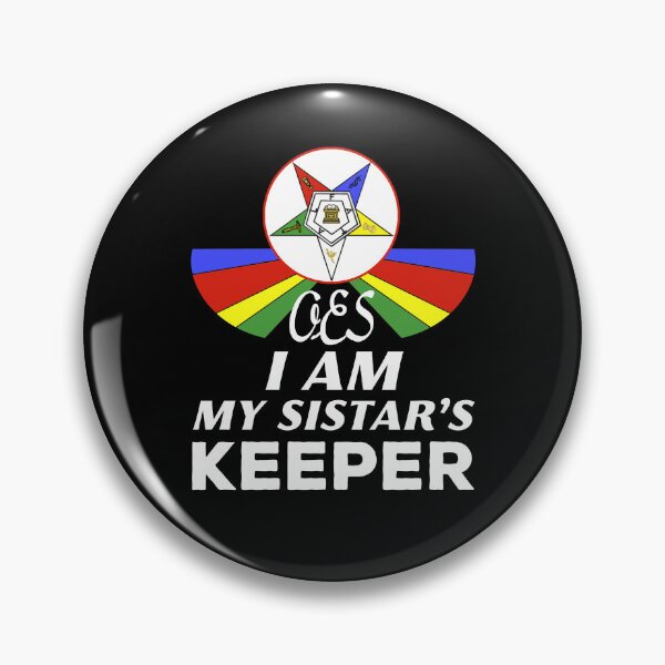 Item preview, OES Order Of The Eastern Star Logo I Am My Sistar's Keeper designed and sold by TopTeeShop.