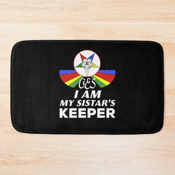 Item preview, OES Order Of The Eastern Star Logo I Am My Sistar's Keeper designed and sold by TopTeeShop.