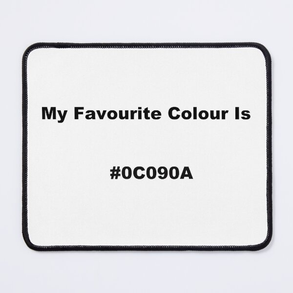 Item preview, My Favourite Colour Is #0C090A designed and sold by kiippers.