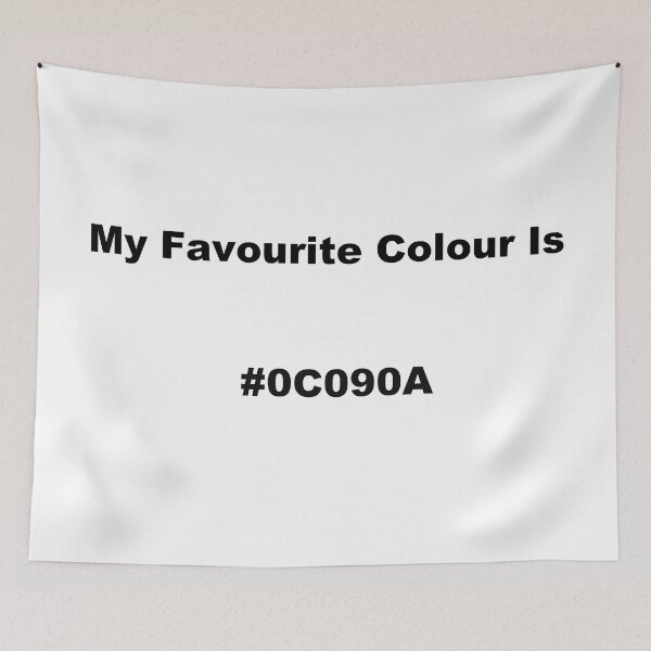 Item preview, My Favourite Colour Is #0C090A designed and sold by kiippers.