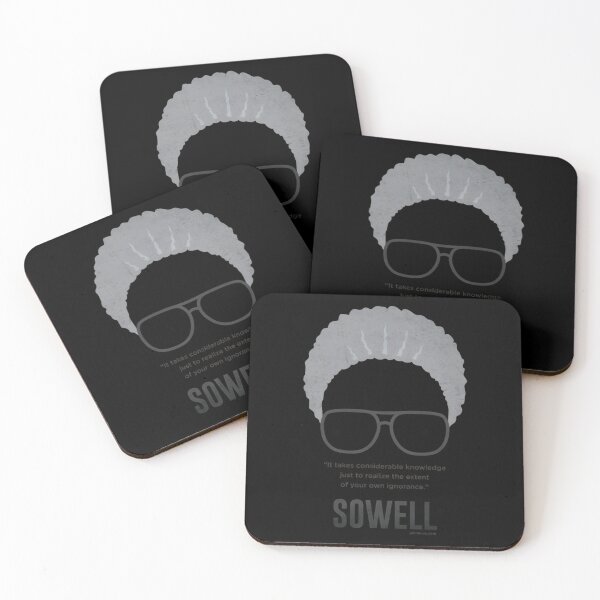 Item preview, Thomas Sowell - ignorance quote Classic  designed and sold by dorothyhinlmta.