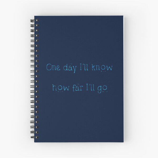 Item preview, One Day I'll Know... How Far I'll Go designed and sold by owlHouseINK.
