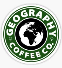 Geography Coffee Co. Sticker