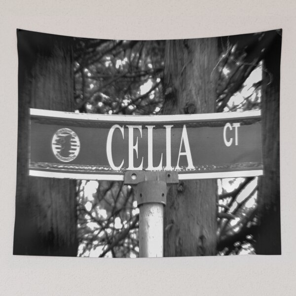 Item preview, A Street Sign Named Celia designed and sold by jcwest.