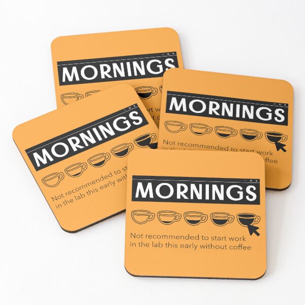 Item preview, Mornings in the lab require coffee designed and sold by GoaTees23.