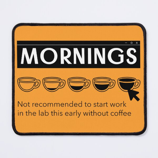 Item preview, Mornings in the lab require coffee designed and sold by GoaTees23.