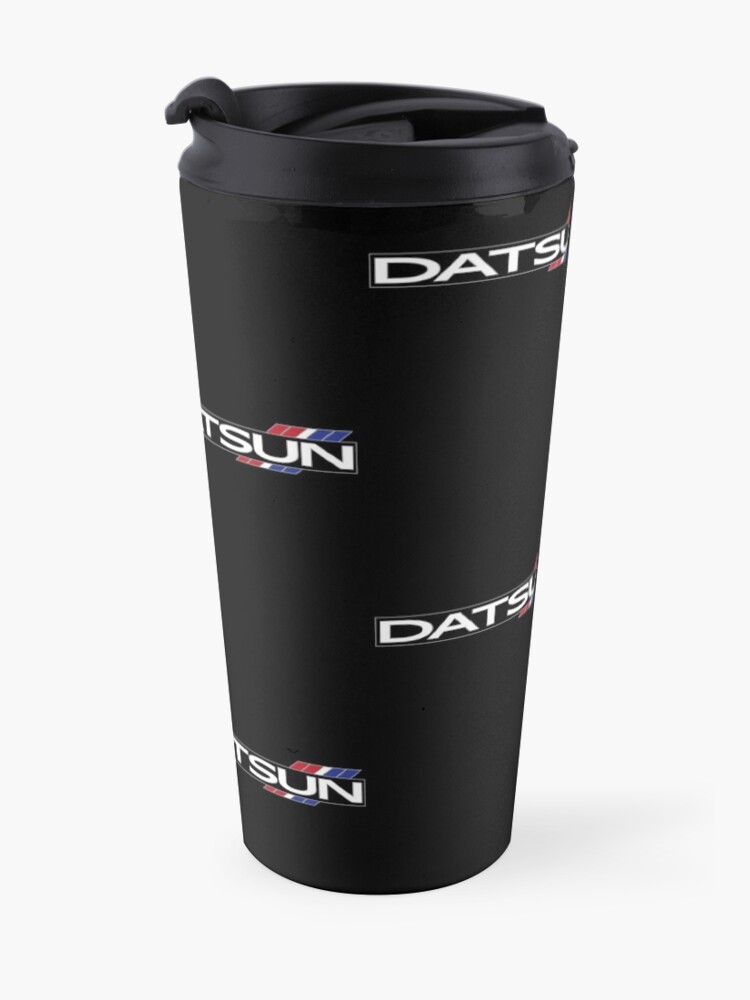 Alternate view of Datsun 510 Emblem Travel Mug