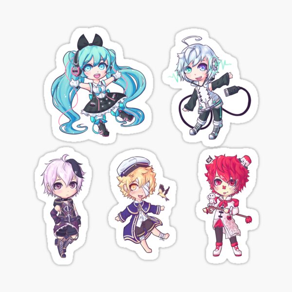 Vocaloid // Stickers – livsscribbles