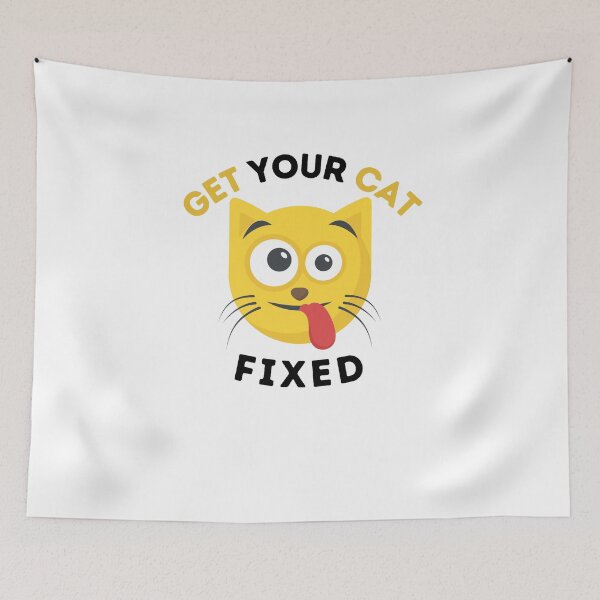 Item preview, Get Your Cat Fixed  designed and sold by OneDayCollected.