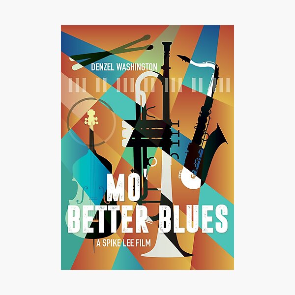 Mo' Better Blues - Alternative Movie Poster Photographic Print