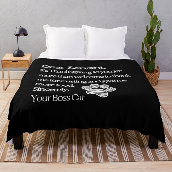 Item preview, Funny cat Thanksgiving Cats Autumn Fall autumn boss cat quote designed and sold by Yulacreative.