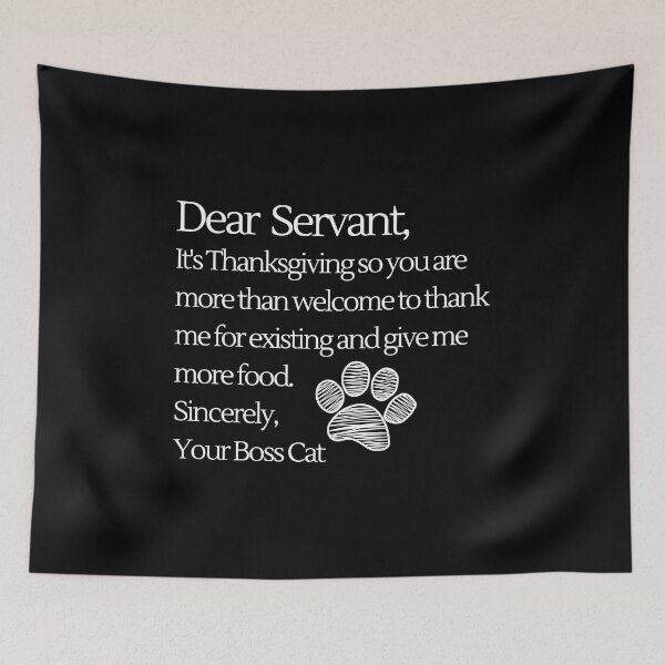 Item preview, Funny cat Thanksgiving Cats Autumn Fall autumn boss cat quote designed and sold by Yulacreative.