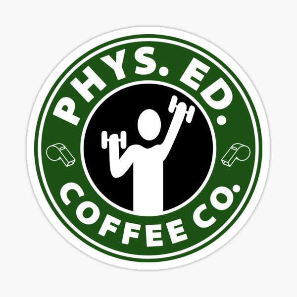 Physical Education Coffee Co. Sticker