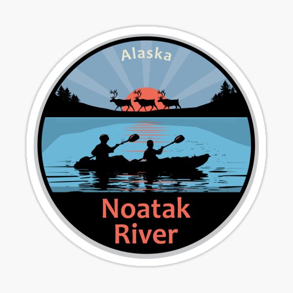 "Noatak River, Alaska" Sticker for Sale by studio838 Redbubble