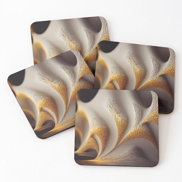 Item preview, Glamour gold and white delicate pattern design designed and sold by Mobius Spot Collective.