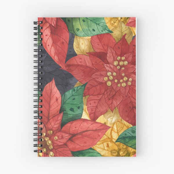 Item preview, Poinsettia Seamless Pattern designed and sold by JTS STORE.