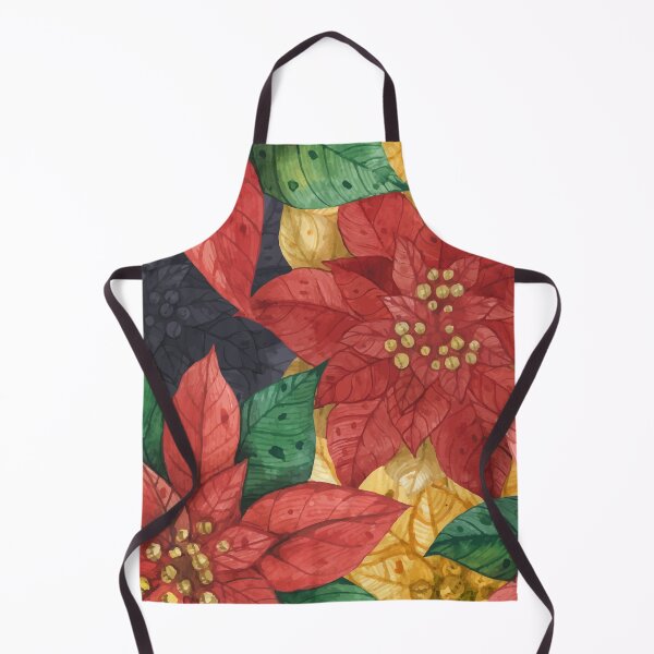 Item preview, Poinsettia Seamless Pattern designed and sold by JTS STORE.