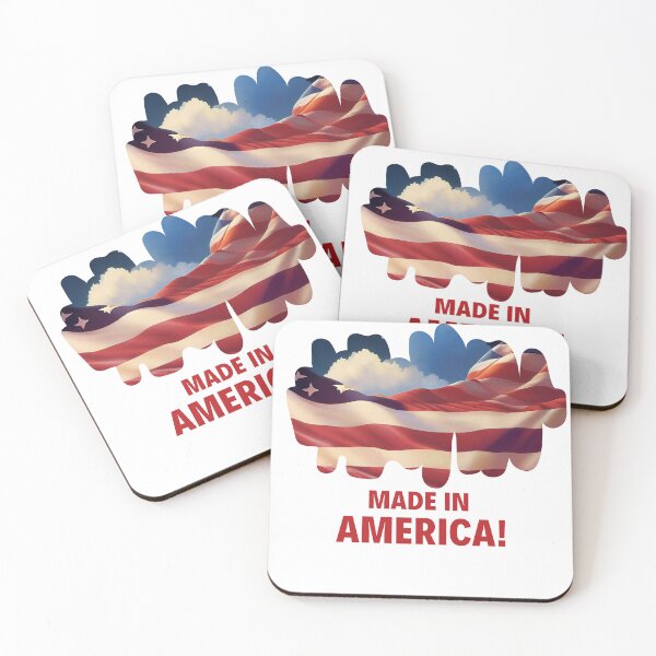 Item preview, Two Words Made in America Sticker  designed and sold by TheCreativeFab.