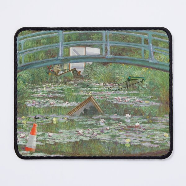 Item preview, The Polluted Japanese Footbridge designed and sold by Klassikal-Art.