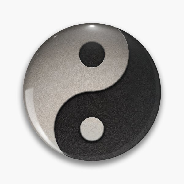 Item preview, Yin Yang Symbol Leather Texture Repost designed and sold by The Learning Curve Photography.