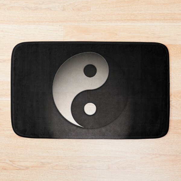 Item preview, Yin Yang Symbol Leather Texture Repost designed and sold by The Learning Curve Photography.