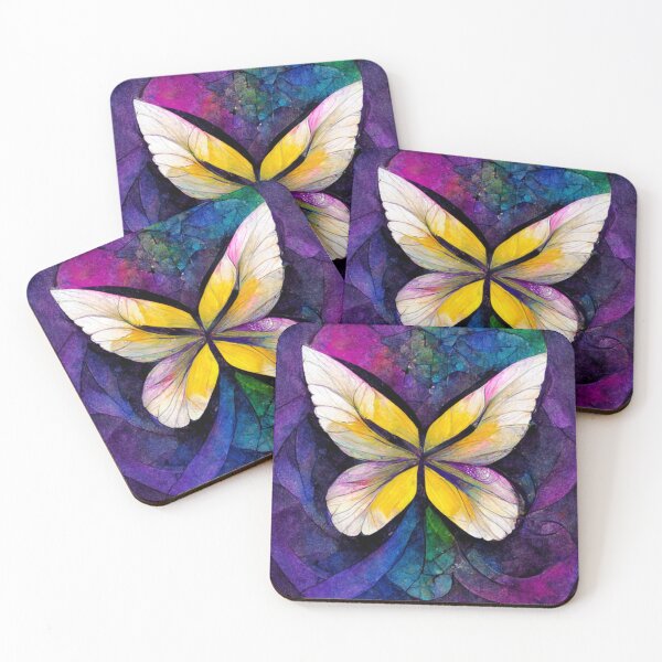 Item preview, butterfly,  purple, pink, black, blue, green, yellow, gold, silver, white, rose, freesia designed and sold by AnnaMartaFoley.