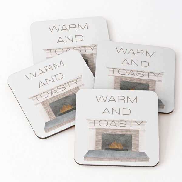 Item preview, Warm and Toasty Fireplace- comfy cozy fluffy - Stay Warm designed and sold by Levated.