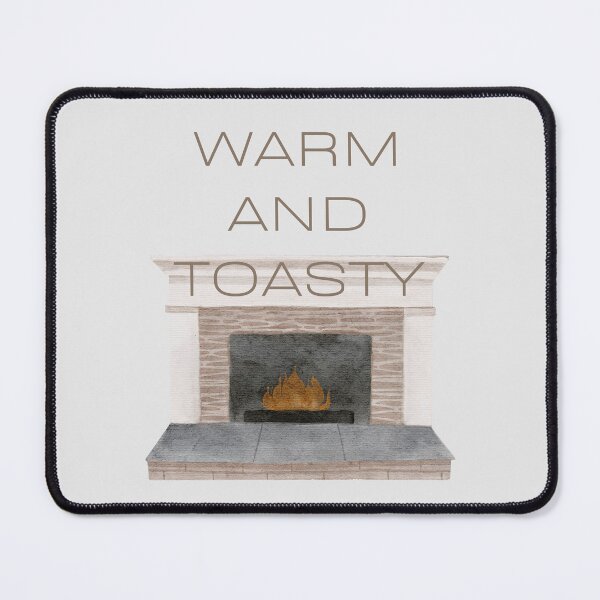 Item preview, Warm and Toasty Fireplace- comfy cozy fluffy - Stay Warm designed and sold by Levated.