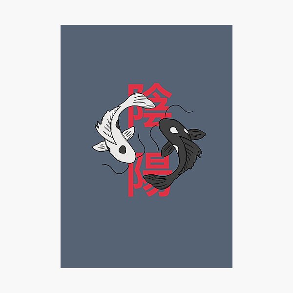 Item preview, Yin yang koi fish designed and sold by Illustranded.