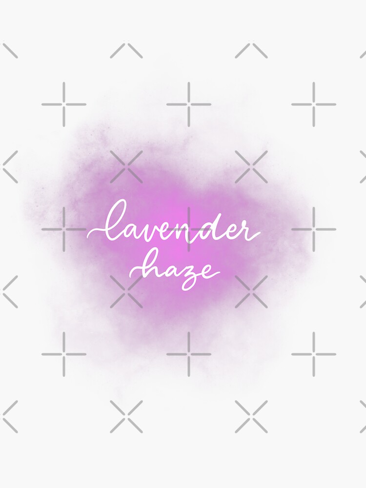 "Purple haze lyric Taylor swift " Sticker for Sale by cranberryrose22 ...