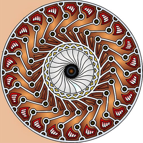 Circle Mandalas 87 (Style:25)