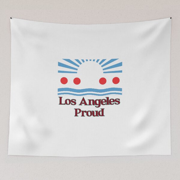 Item preview, Los Angeles County Sunset Flag designed and sold by GreaterGrander.