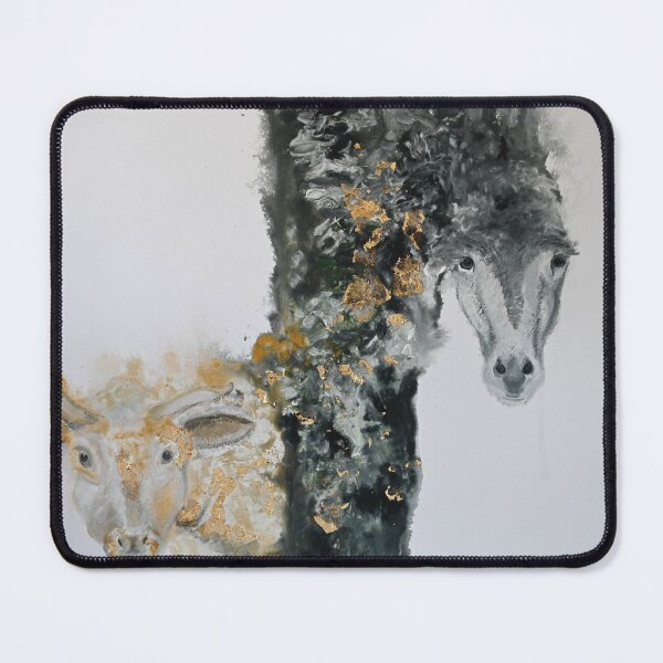 Item preview, Magical fog creatures donkey and goat designed and sold by susannvoelske.