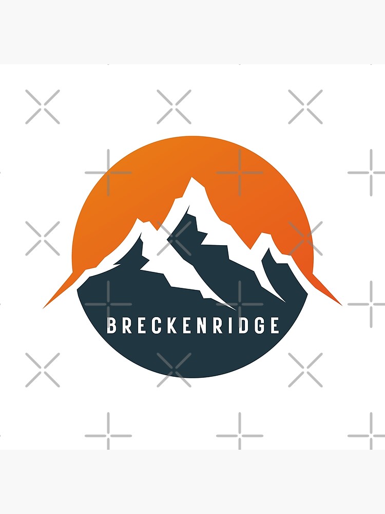 Discover Breckenridge Colorado USA Mountains Premium Matte Vertical Poster
