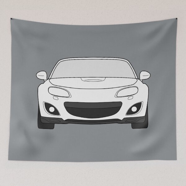 Item preview, Mazda Miata MX5 NC facelift white color designed and sold by EdimDesign.