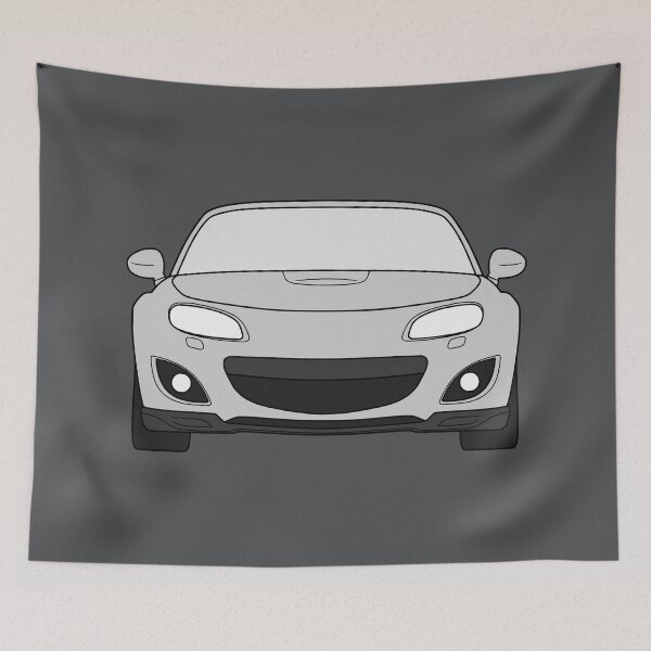 Item preview, Mazda Miata MX5 NC facelift silver color designed and sold by EdimDesign.