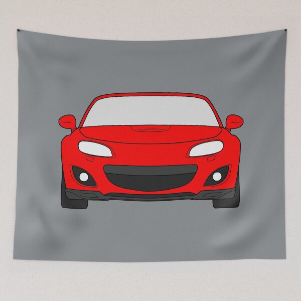 Item preview, Mazda Miata MX5 NC facelift velocity red color designed and sold by EdimDesign.