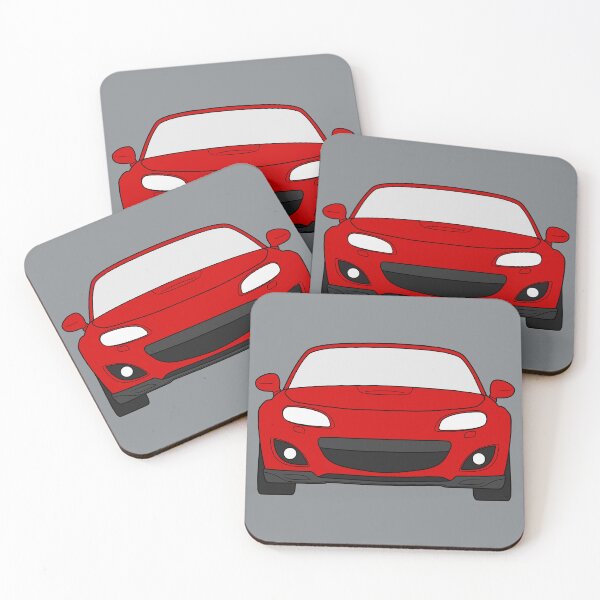 Item preview, Mazda Miata MX5 NC facelift dark red color designed and sold by EdimDesign.