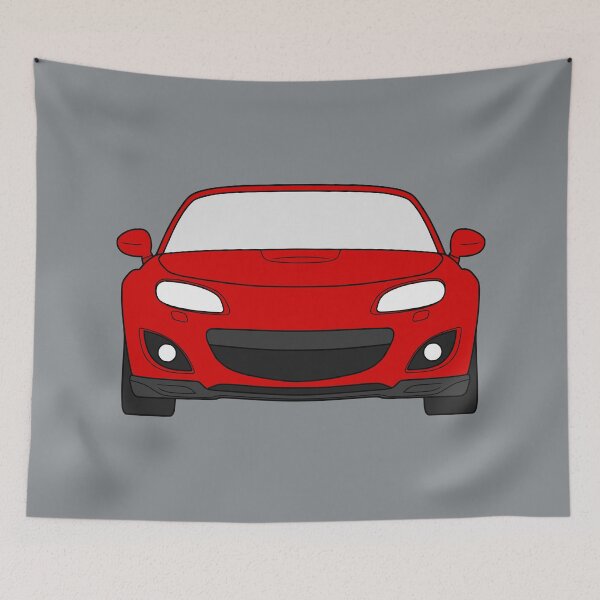 Item preview, Mazda Miata MX5 NC facelift dark red color designed and sold by EdimDesign.