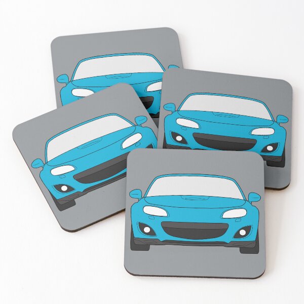 Item preview, Mazda Miata MX5 NC facelift aquatic blue color designed and sold by EdimDesign.
