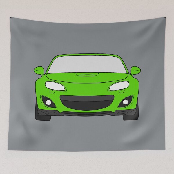 Item preview, Mazda Miata MX5 NC facelift spirit green color designed and sold by EdimDesign.