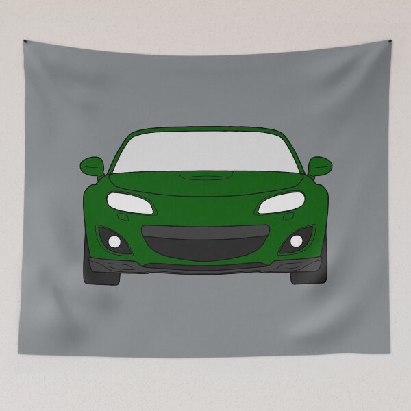 Item preview, Mazda Miata MX5 NC facelift highland green color designed and sold by EdimDesign.
